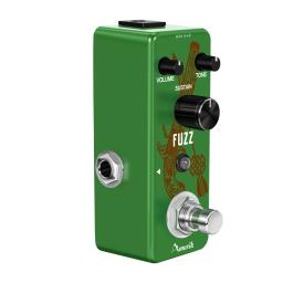 Amuzik-Fuzz Pedal para guitarra elétrica e baixo, efeito Fuzz tradicional, Full Metal Shell, True Bypass, LEF-306 - Image 2