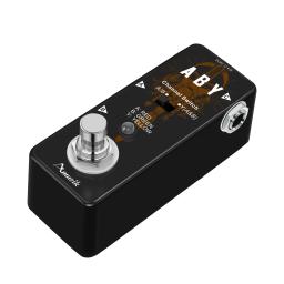 Amuzik-LEF-330 ABY Guitar Pedal Switcher Box, ABY Line Selector, Audio Channel Mixer, Combine Effect Pedal, Acessórios de guitarra - Image 5