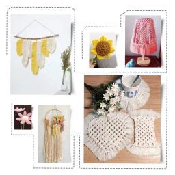 Macramé Corda De Cabo De Algodão Colorido, Fio De Rosca, Materiais E Ferramentas De Macramé, Artesanato De DIY, Festa, Decoração De Casa, 3mm, 10 Metros - Image 4