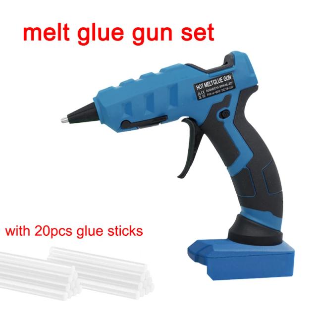 Pistola de Cola Elétrica Hot Melt Bosch 18V 50W para Artesanato e Reparos em Casa