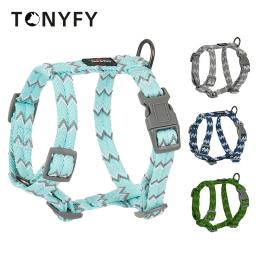 Arnês de Nylon Ajustável Respirável Pet, Colete para Cachorro, Peito e Costas, Médio e Grande Travesso, Caminhada de Segurança e Chumbo, Esportes em Forma de I - Image 1