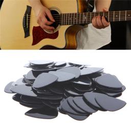 Palhetas para guitarra elétrica acústica lote com 100 peças, palhetas de 0.71mm para instrumento musical - Image 4