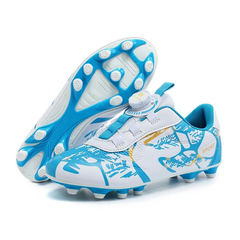 FG TF Professional Football Boots para crianças, Grass Training Boots, Calçado desportivo, Futsal ao ar livre, Sapatos de futebol, Meninos, 28-39 - Image 1