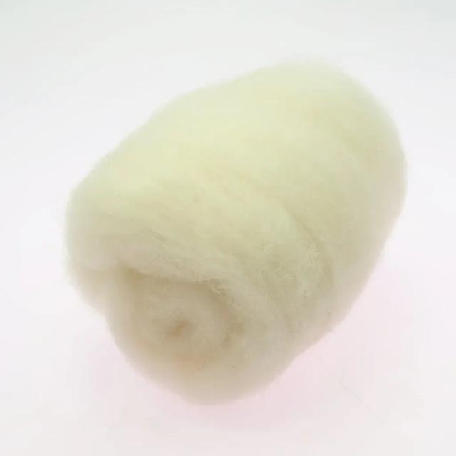 Série de 66 Cores Básicas de Fibra de Lã para Felting Molhado e Artesanato DIY