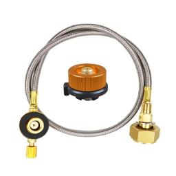 Cilindro exterior Adaptador De Enchimento, Fogão A Gás De Acampamento, Adaptador De Recarga De Gás, Acessórios Conector Do Forno Do Tanque, Europa - Image 3