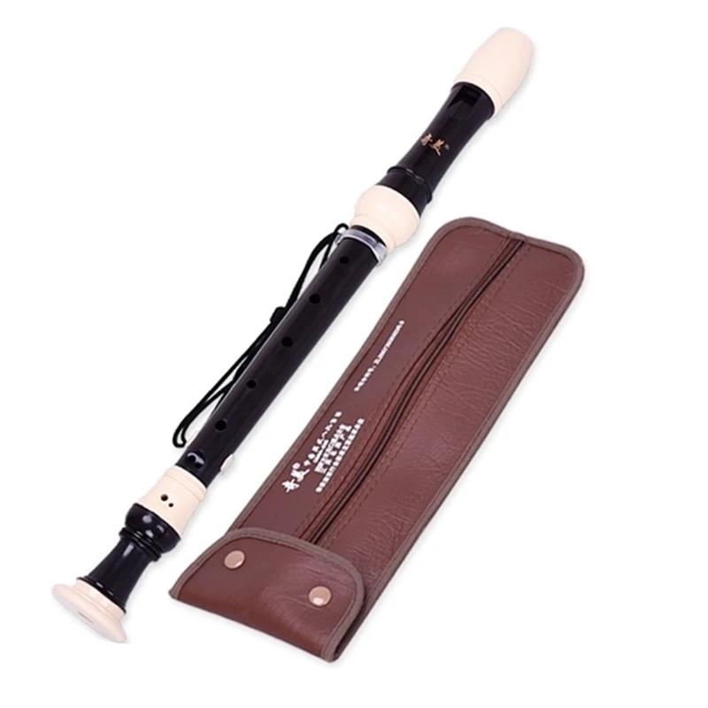 Profissional Barroco Alto 8 Buracos Gravador F Key Clarinete de estilo Inglês Instrumento Musical Flauta Vertical Chinesa - Image 1