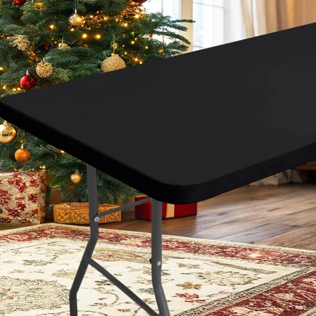 Homaxy Toalha de Mesa Impermeável e Oleofugante 140x140cm