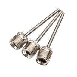 Basquete Inflando Bomba Agulha, Futebol Inflável Válvula De Ar Adaptadores, Bocal Bola, Pino De Bomba De Aço Inoxidável, 5Pcs - Image 1