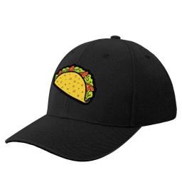 É hora do Taco! Boné de beisebol com capuz traseiro, chapéus elegantes para homens e mulheres - Image 1