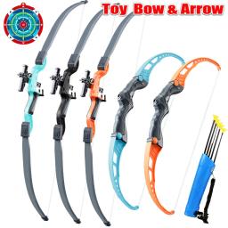 Conjunto de brinquedos Bow and Arrow para crianças, tiro com arco, brinquedo ao ar livre com alvo, presentes para meninos, recurvo, novo, 92cm - Image 1