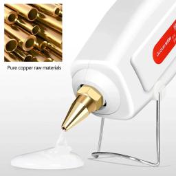 Pistola de cola quente, vara elétrica, ferramenta manual grande, ferramentas de decoração de natal, pistola de silicone caliente, bastão de pistola de cola - Image 4