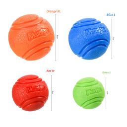 Bola sólida de borracha insuflável para cães, resistência ao cão, mastigar brinquedos, ao ar livre, recuperação, treinamento, suprimentos para animais, 1pc - Image 6
