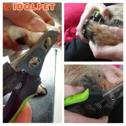 Dog Nail Clippers com guarda de segurança Cat Dog Nail Trimmers Pet Nail Clippers Lâminas afiadas Adequado para cães de médio porte Gatos - Image 6