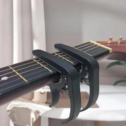 Capo para violão de 6 cordas, instrumento musical para ukulele, baixo, acessórios musicais, 1pc - Image 1