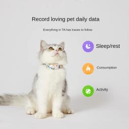 Xiaomi petkit ajuste 3 inteligente pet atividade & monitor de dormir bluetooth controle remoto à prova dwaterproof água coleiras gato do cão tag trabalho com app - Image 2