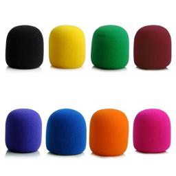 Pára-brisa e vento escudo capa, grossa, lavável, misturar cores, esponja microfone set, espuma de substituição, DJ palco, 1 pc - Image 5