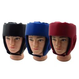 Capacete de boxe sparring arnês testa e proteção de ouvido proteção facial completa para mma taekwondo karate luta adultos - Image 1