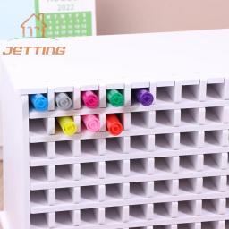 Art Marker Rack De Armazenamento, 72 ou 120 Marcadores, Aquarela Pincéis Canetas Organizador, Suporte para Mesa, 1Pc - Image 6