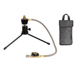 Camping ao ar livre portátil e GasAquecedores De Pesca, Dispositivo De Aquecimento, Ajustável Caminhadas Aquecedor, Tenda De Inverno Aquecimento Equipamento - Image 4