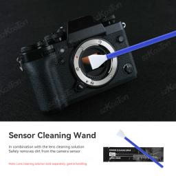 Professional DSLR Camera Cleaning Kit, Limpeza Cotonetes, Panos de microfibra, Caneta para Lente, Lente Óptica - Image 4