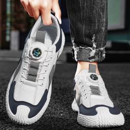 Tênis de plataforma grossa masculino, casual, malha, slip-on, respirável, esportes, corrida, ao ar livre, corrida, verão, venda, unissex, Y2K - Image 6