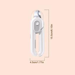 Aparadores de unhas portáteis para animais de estimação, ferramenta aparadores com LED, cortadores de unhas para filhotes pequenos e médios e coelhos - Image 6
