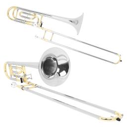 SLADE-Trombone Tenor com Bocal, Latão Bb Tone, B Plano Instrumento de Vento, Vara De Limpeza, Rod Acessórios - Image 4