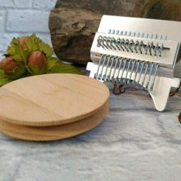 Mini máquina de tecelagem para remendar jeans e meias Pequeno tear Kit de ferramentas de tecer Máquina de tricô doméstica - Image 3