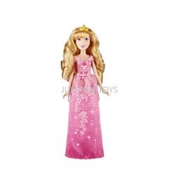 Disney princesa aurora estilos de aniversário moda boneca revelar cinderela belle chá festa estilos brinquedo figura ação presente aniversário do miúdo - Image 2