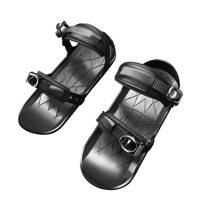 Patins de Esqui Portáteis para Adultos: Snowblades Ajustáveis para Inverno e Esportes ao Ar Livre