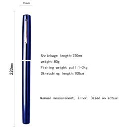 Portátil Mini Pesca Rod, Ultraleve Pólo telescópico, bolso Rod Set, Acessórios De Pesca, Pen Tipo, Viagem - Image 5