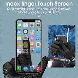 BIKING OCIDENTAL-Luvas antiderrapantes de ciclismo, Windproof, Tela sensível ao toque, bicicleta, esportes ao ar livre, MTB, bicicleta, caminhadas, pesca - Image 3