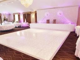 Acrílico impermeável RGB LED Dance Floor, Holiday Party, Wedding Club, Stage Show, mais novo - Image 4