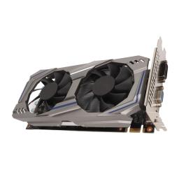 Placa gráfica com ventilador duplo, 128bit gddr5 pci express2.0, ventilador duplo, computador de mesa, placa gráfica para jogos discretos - Image 5