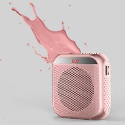 Amplificador de voz sem fio portátil recarregável, 10w, para professores, guia turístico, megafone, microfone uhf, alto-falante de ensino - Image 2