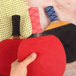Raquetes De Tênis De Mesa Lidar Com Fita, Absorção de choque, Ping Pong Racket Grip Cover, Punho de aperto confortável - Image 5