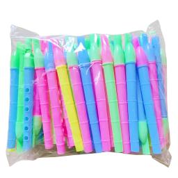 Flauta plástica colorida para crianças, instrumento musical, carnaval, música, brinquedo educativo, presente de Natal, Pitana Filler - Image 6