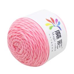 Fio de algodão tingido do arco-íris, camisola, chapéu, crochê, fios para tricô, bebê, 50g por rolo - Image 5