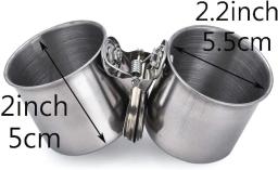 Aço inoxidável Comida e Água Alimentação Bowl com suporte de madeira para Grande Papagaio, Bird Cage Acessório, Pet Shop - Image 6