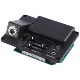 Transdutor elétrico do recolhimento do violoncelo silencioso com auscultadores, preto, macio, VPU-400, DIY, peças dos instrumentos, acessórios - Image 6