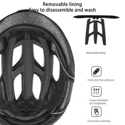 Ultraleve Ajustável Ciclismo Capacete, Bicicleta Capacete De Segurança, Road Bike, Mountain Bike, MTB, Scooter, 1 Pc - Image 5