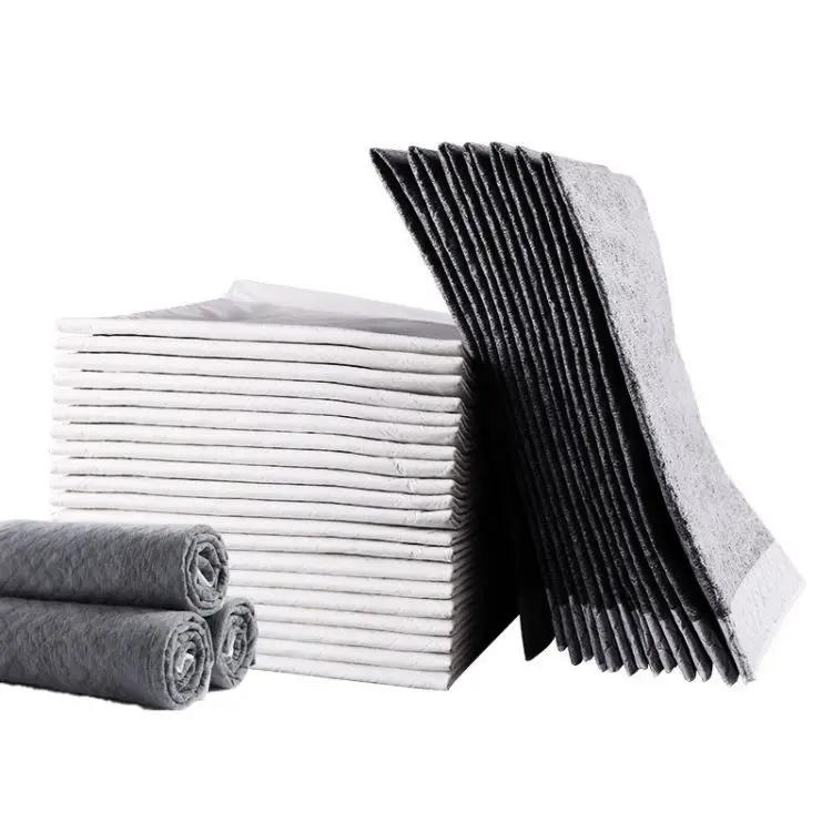 Almofada descartável de urina para cão, fralda absorvente, grandes suprimentos para cães, carvão vegetal de bambu, fraldas de cachorro, desodorante - Image 1