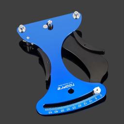 TOOPRE Medidor de tensão de raio de bicicleta, ferramenta de correção de roda, para ajuste de tensão de aro/raio, liga e aço inoxidável, azul - Image 3