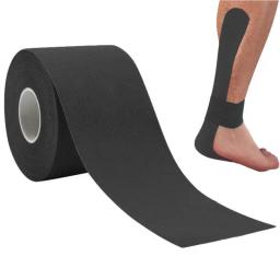 5m x 2.5cm kinesiology fita esporte recuperação bandagem algodão à prova dwaterproof água correndo joelho fitness tênis futebol músculo adesivo protetor - Image 3