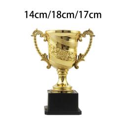 Prêmio troféu estatueta troféu copo medalhas de base preta troféu prêmios para lembranças esportivas festa temática de competição de futebol - Image 2