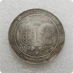 Moeda Reis Brasil, 1900, 1900, 4000 - Image 2