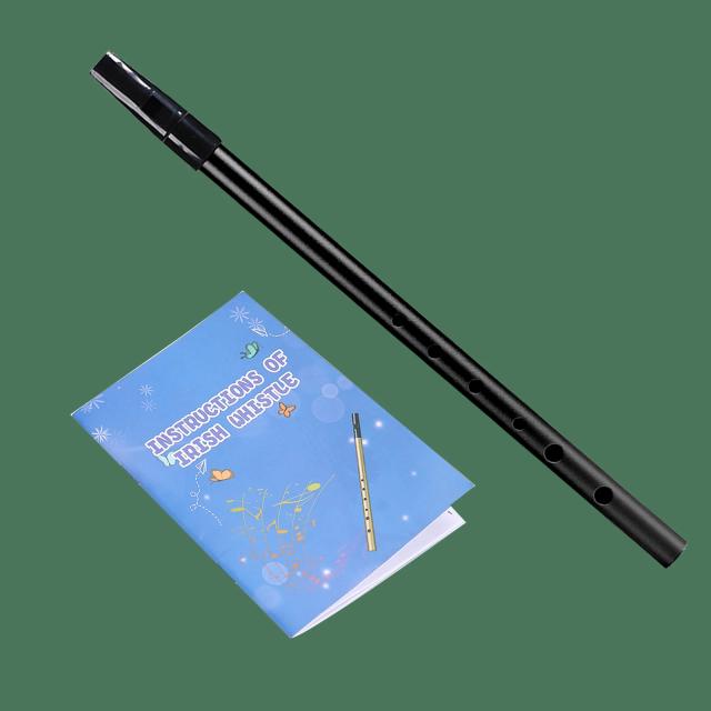 Flauta Penny Whistle em Dó, 6 Buracos - Instrumento de Sopro Ideal para Estudantes e Iniciantes em Música
