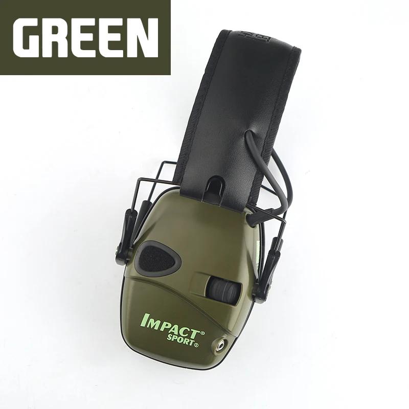 Earmuffs táticos de tiro eletrônico, fone de ouvido anti-ruído, proteção auricular, caça orelha defensor, amplificação de som - Image 1