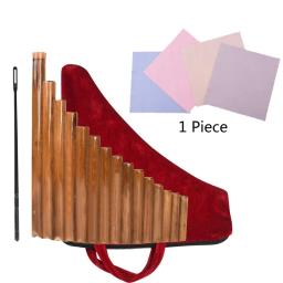 Flauta ajustável para instrumento musical folclórico chinês, flautas de panela artesanais, bambu natural, tom G de 15 tubos - Image 2