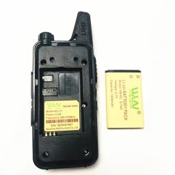WLN-mini transceptor portátil, rádio bidirecional, comunicador do Presmão, estação de rádio, Walkie Talkie do Mi-Ni, KD C1, C1, 2 PCes - Image 5